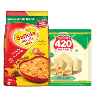 Papad, Soya Chunks and Variyan